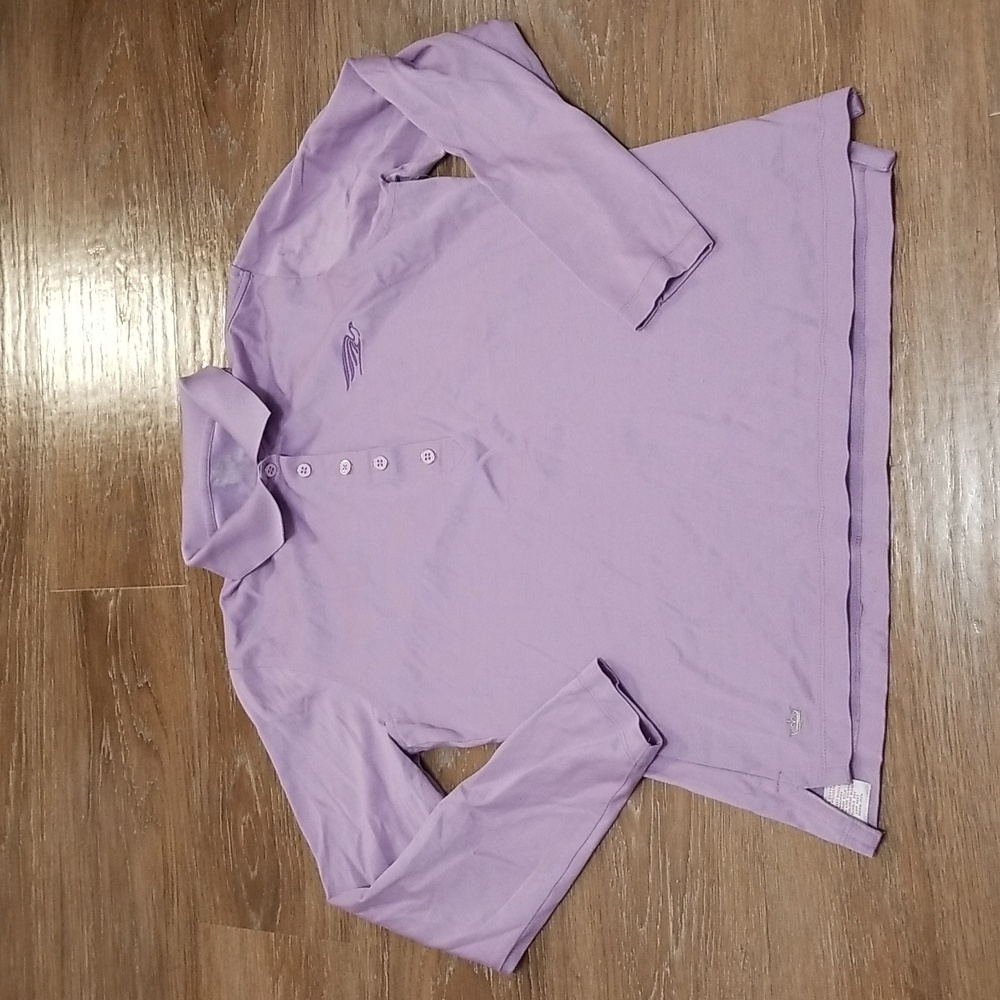 (M) Peter Millar Collared Shirt Golf Sporty Pastel Embroidered Logo Athleisure